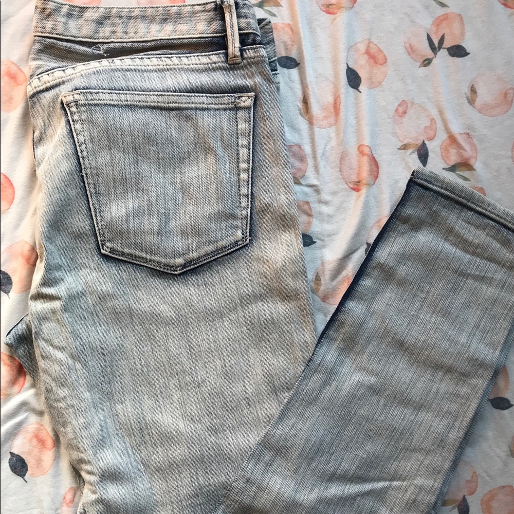Madewell Acid Wash Skinny Jeans